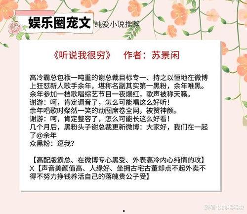 娱乐圈爆料小说,揭秘明星背后的秘密与爱恨情仇  第2张